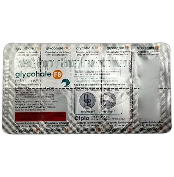 glycohale fb rotacap 10's